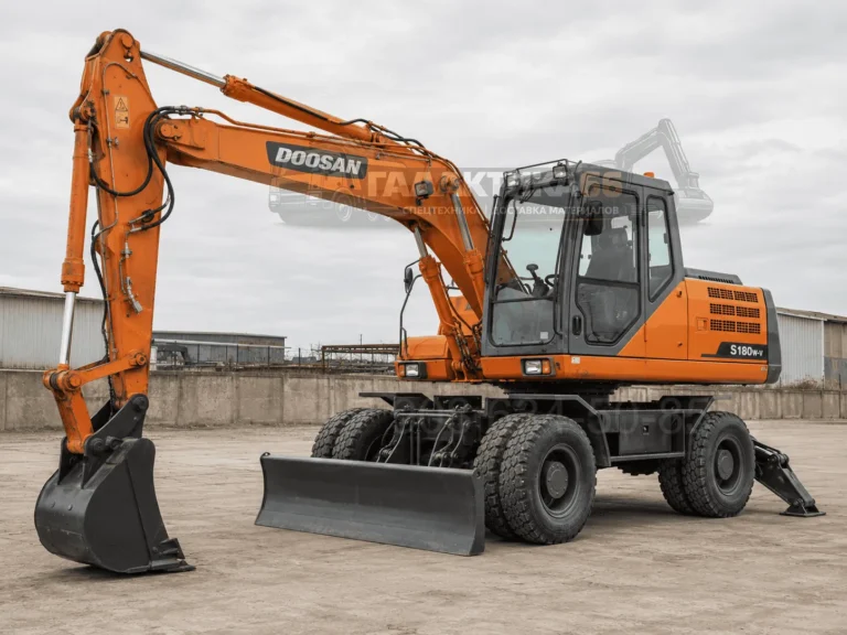 Колёсный экскаватор DOOSAN S180W-V