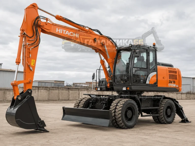 Колёсный экскаватор Hitachi ZX170W-5A