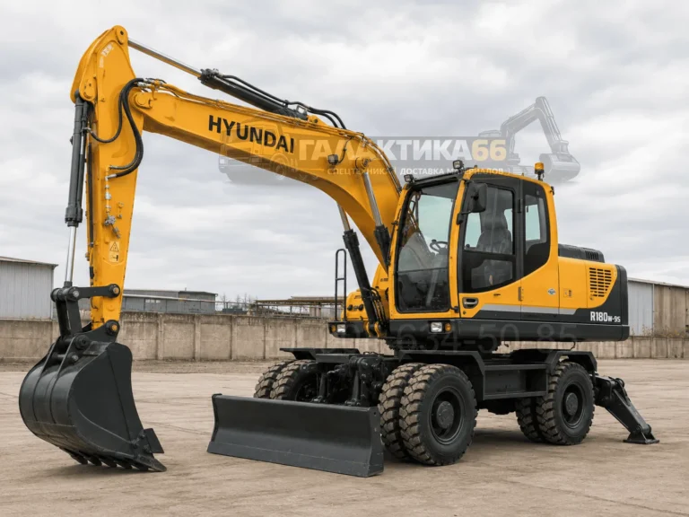 Колёсный экскаватор Hyundai R180W-9S